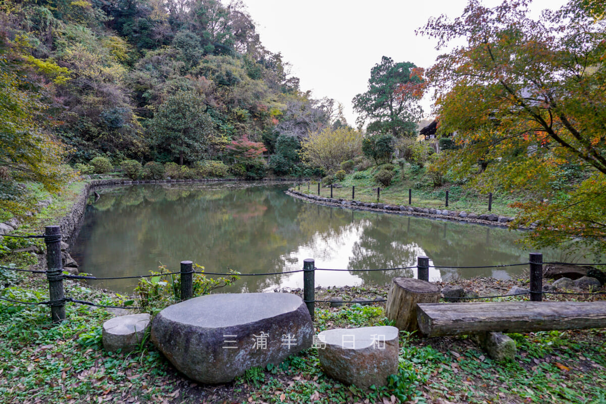 建長寺-回春院・大覚池（撮影日：2024.12.06）