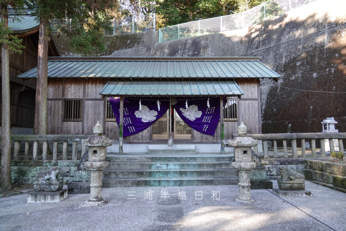 諏訪大神社・相殿（撮影日：2025.01.01）