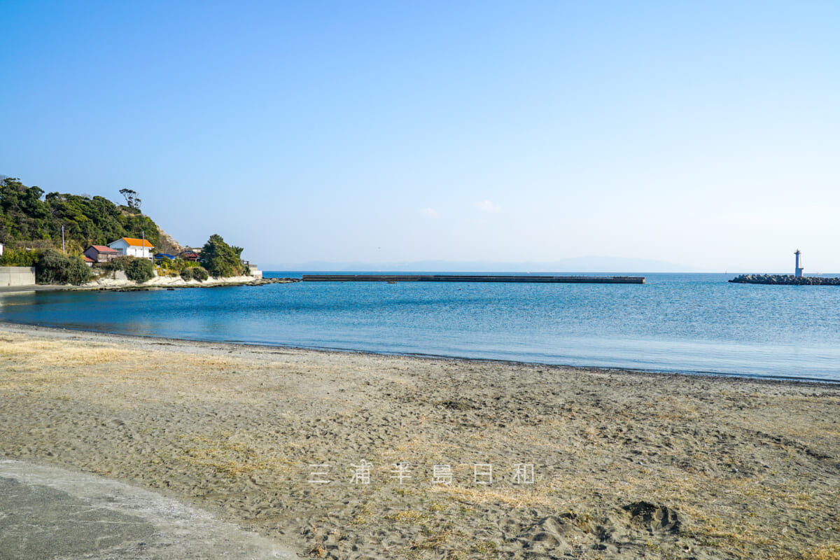 鴨居海岸（撮影日：2025.01.24）