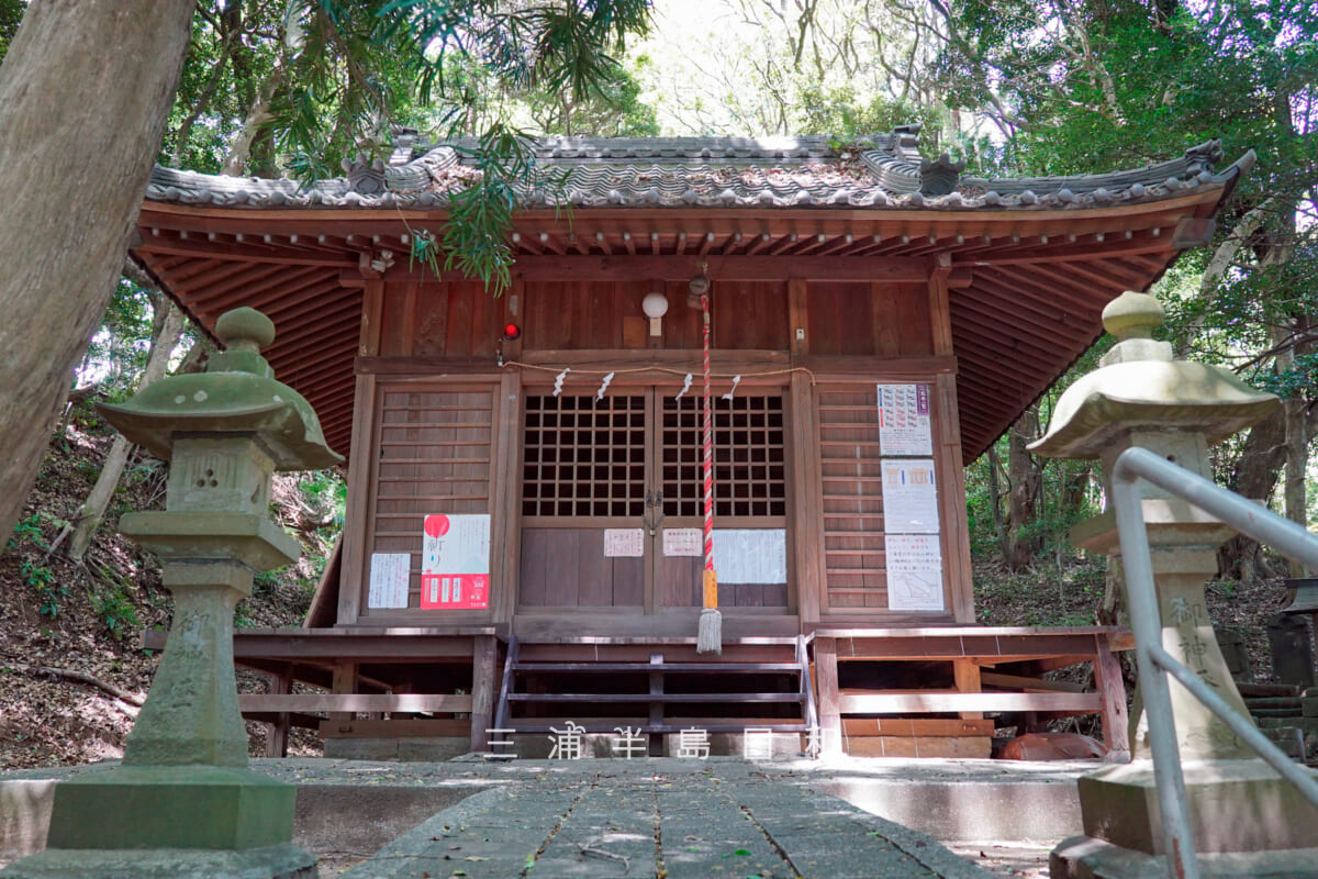 須軽谷八幡神社・社殿(撮影日:2021.04.27)