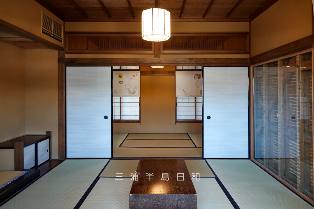 旧本多邸（旧本多家住宅主屋）・2階客間（撮影日：2024.07.14）