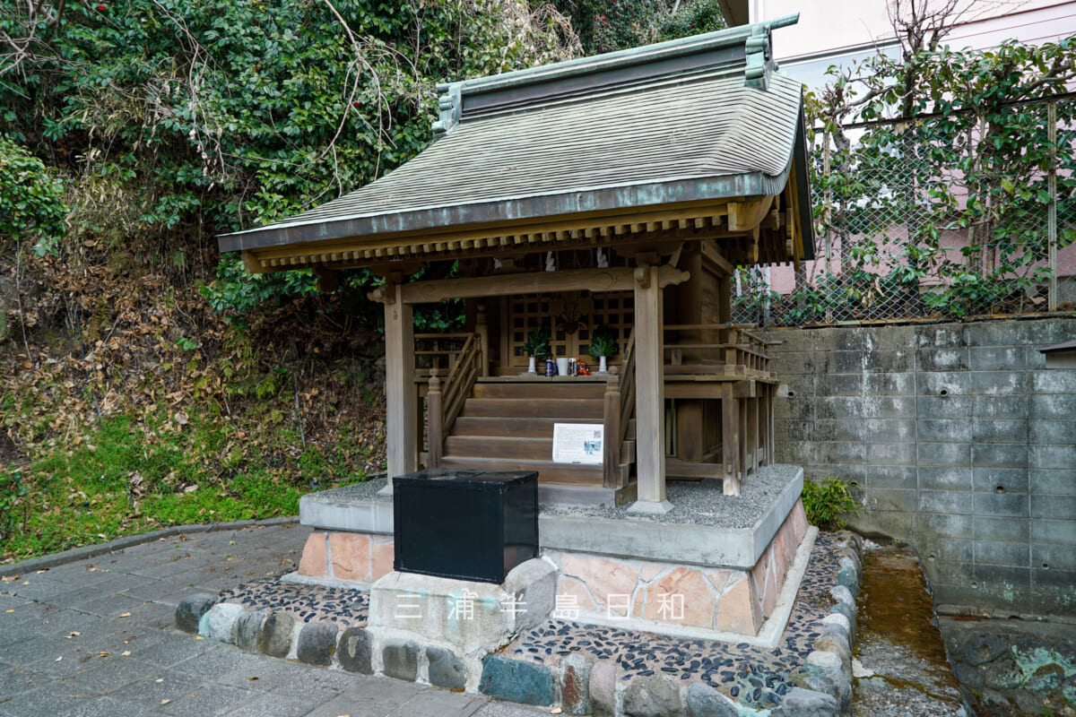 諏訪神社(御成町)・社殿(撮影日:2025.03.11)