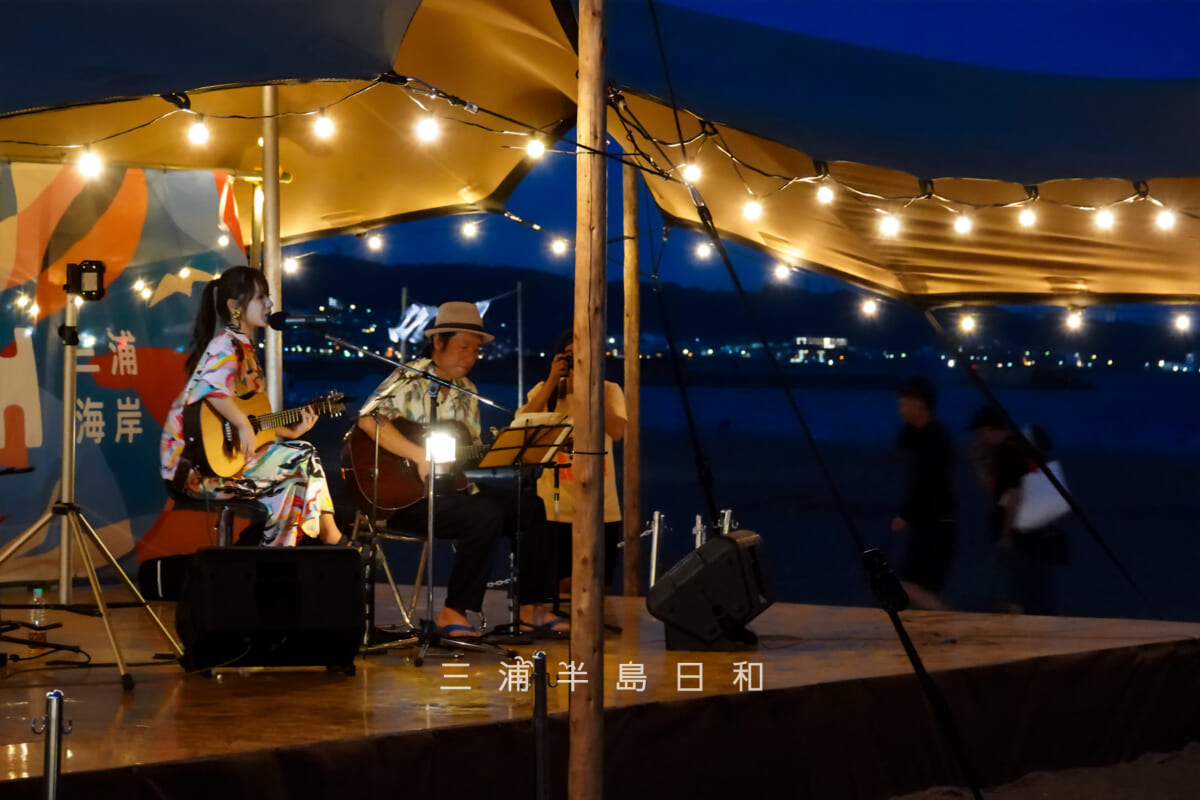 三浦海岸海水浴場(MIURA FUN BEACH)・小町うみ アコースティックライブ(撮影日:2025.07.12)