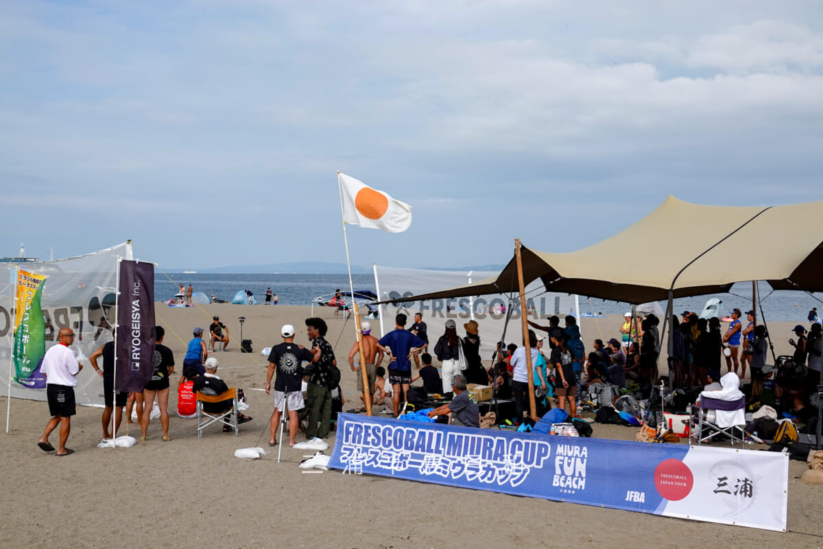 三浦海岸海水浴場(MIURA FUN BEACH)・フレスコボールミウラカップ(撮影日:2025.07.12)