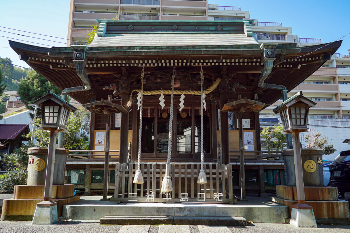 子之神社（汐入町）・社殿（撮影日：2020.11.13）