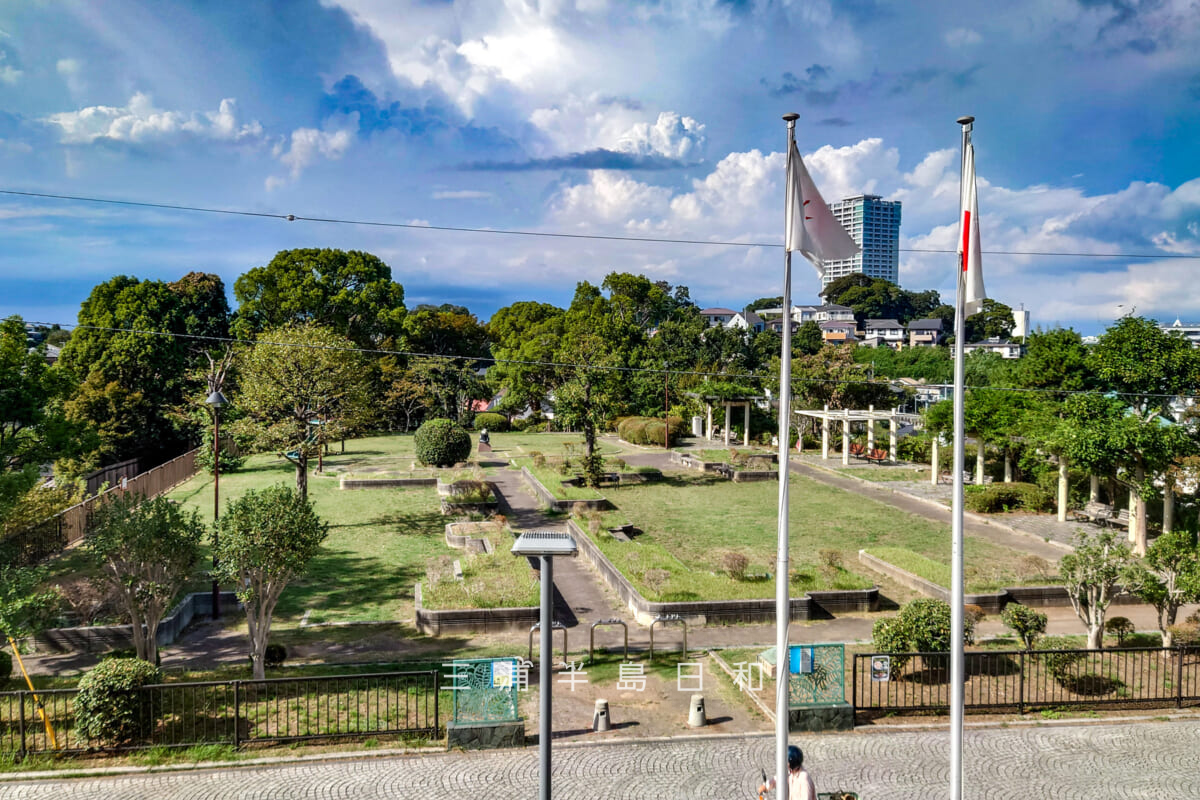 緒明山公園（読書公園）・全景（撮影日：2025.09.11）
