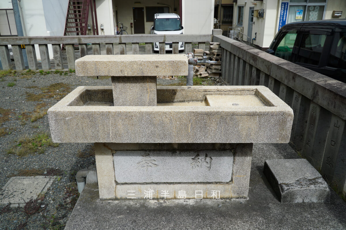 安浦神社・手水舎(撮影日:2025.10.09)
