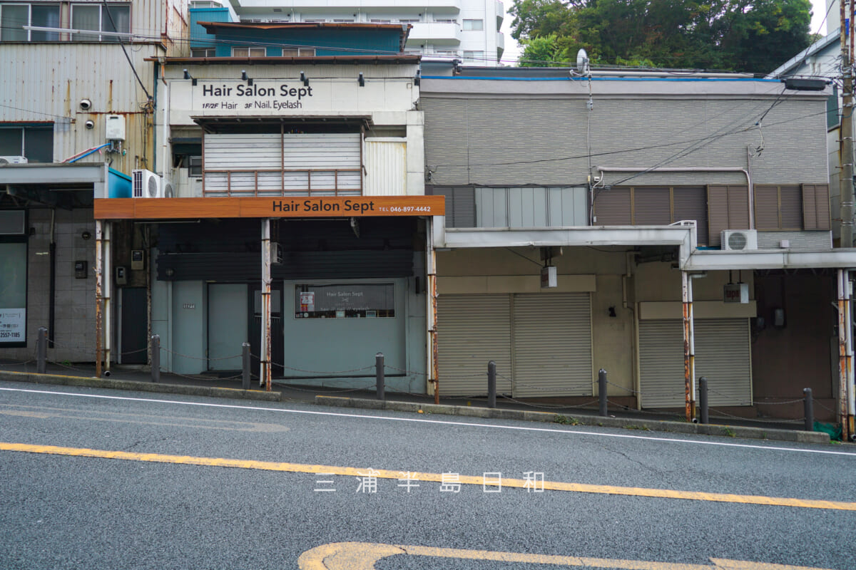 平坂の傾斜(撮影日:2025.10.09)