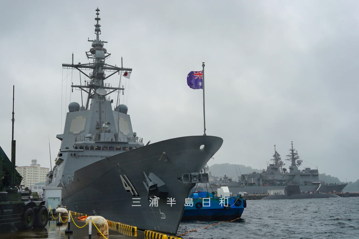 海上自衛隊横須賀地方隊オータムフェスタ・オーストラリア海軍駆逐艦「ブリスベン」（撮影日：2025.10.11）
