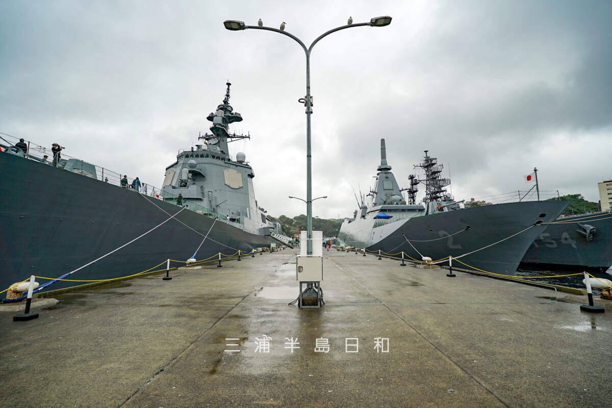 海上自衛隊横須賀地方隊オータムフェスタ・吉倉桟橋の一般公開艦艇（撮影日：2025.10.11）