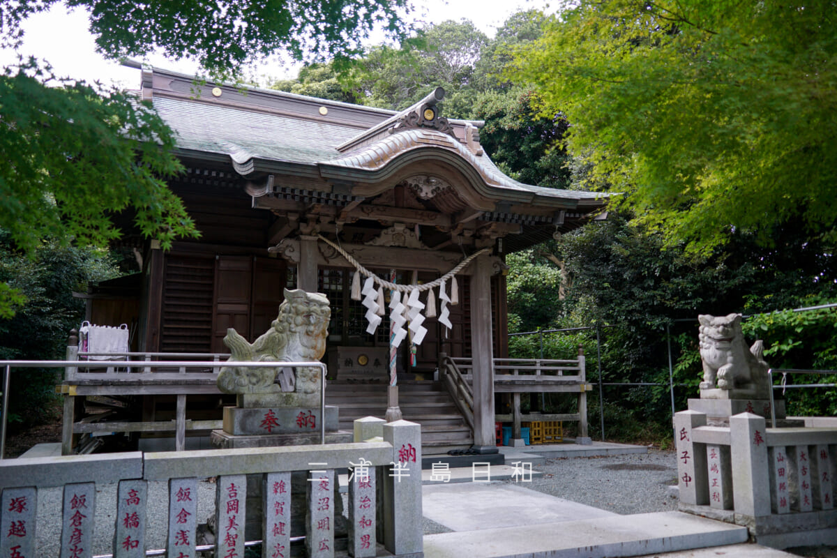 天照大神（長沢）・社殿（撮影日：2025.10.23）