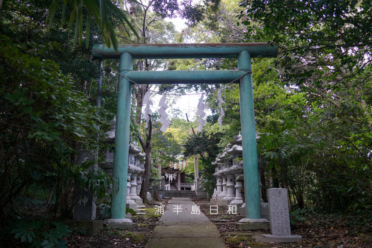 天照大神（長沢）・二の鳥居（撮影日：2025.10.23）