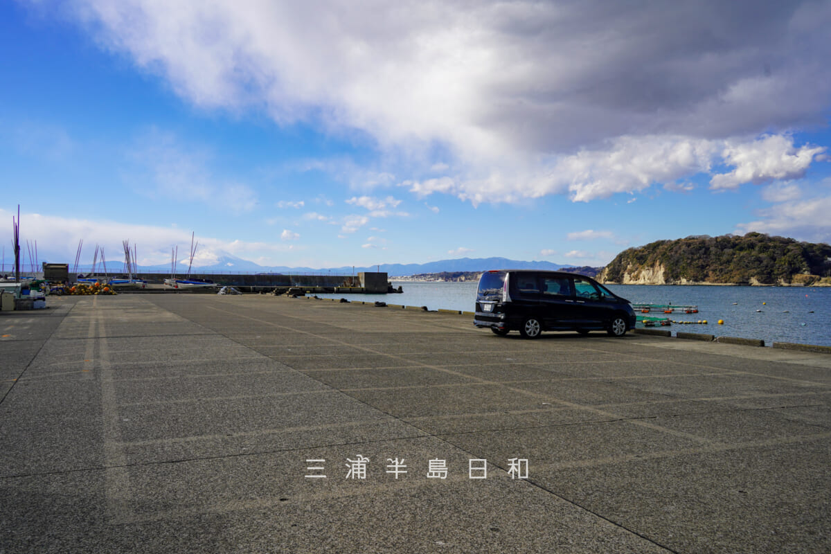 葉山港-本港（鐙摺港）岸壁（撮影日：2026.01.22）