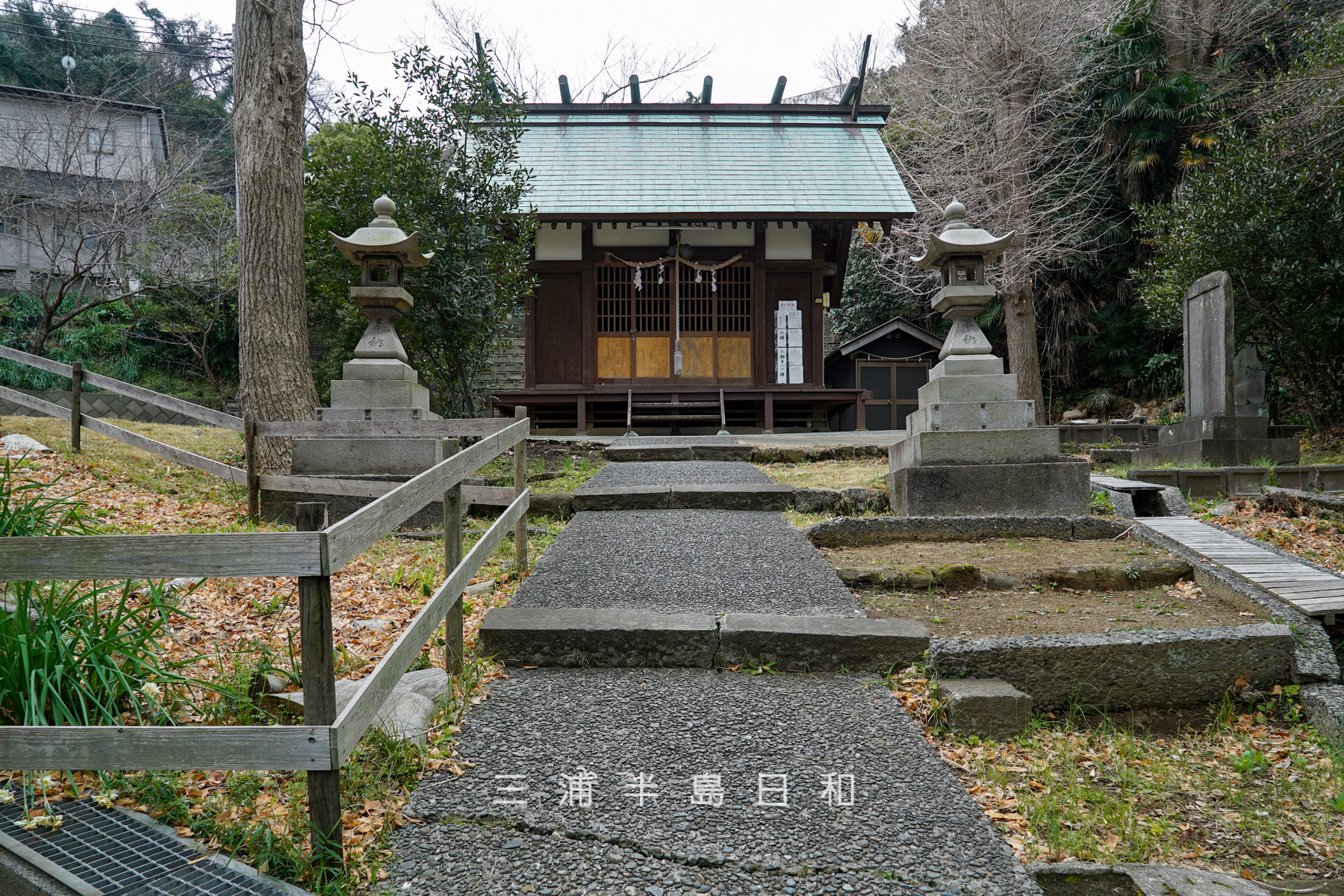 田ノ浦神明社（長浦神社）・境内（撮影日：2025.03.11）