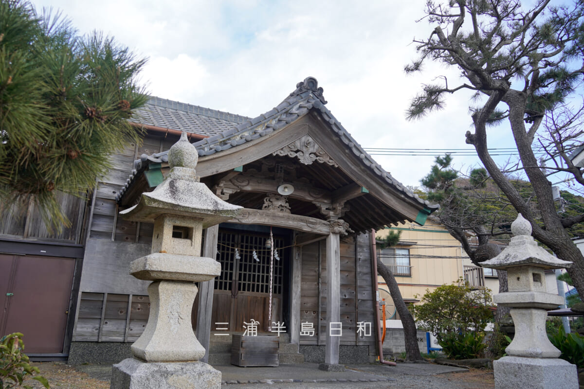 須賀神社（堀内）・社殿（撮影日：2026.01.22）