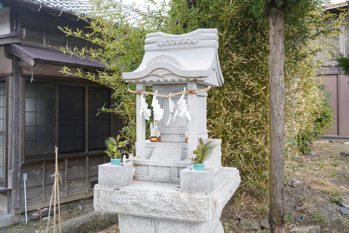 須賀神社（堀内）・稲荷社（撮影日：2026.01.22）