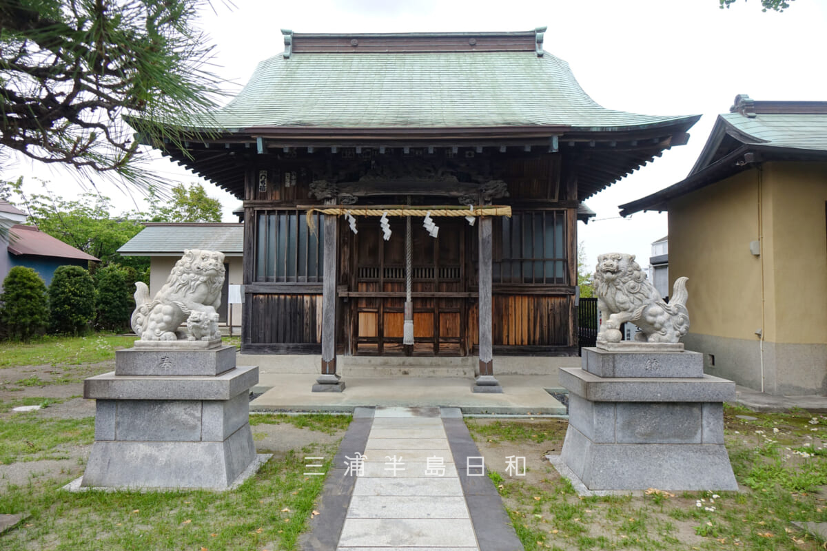 洲崎神社・社殿（撮影日：2022.05.06）