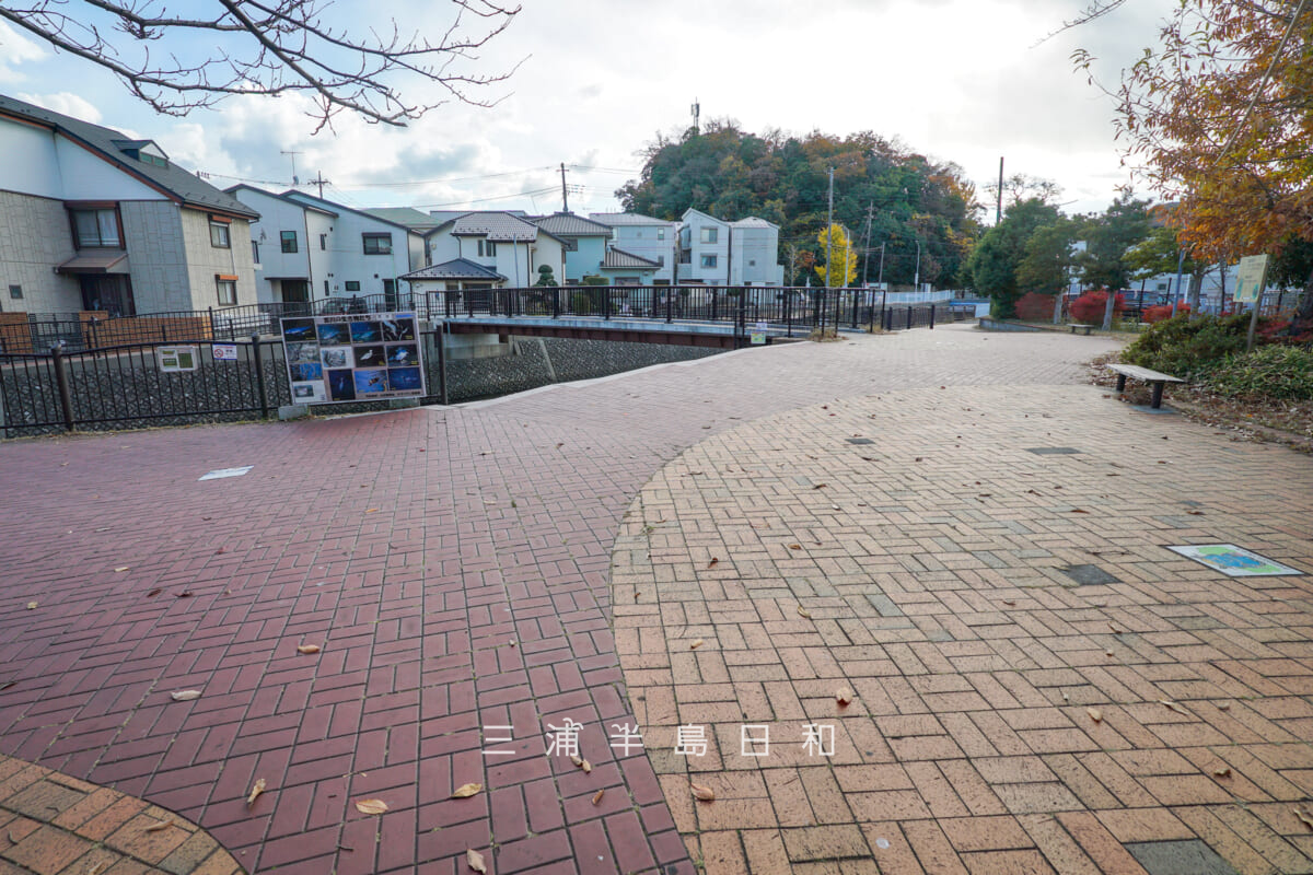 宿広場より手子神社方面を望む（撮影日：2025.12.05）