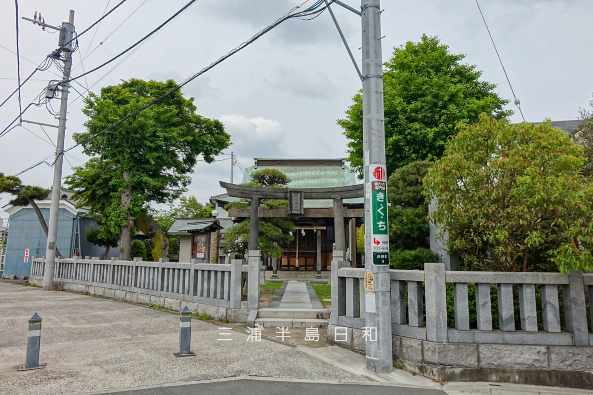 洲崎神社・境内（撮影日：2022.05.06）
