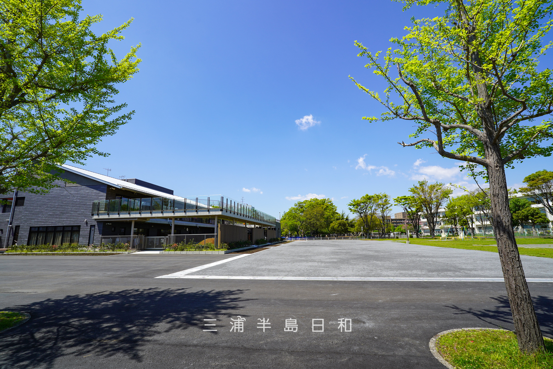 南こども園と久里浜公園（撮影日：2026.04.16）