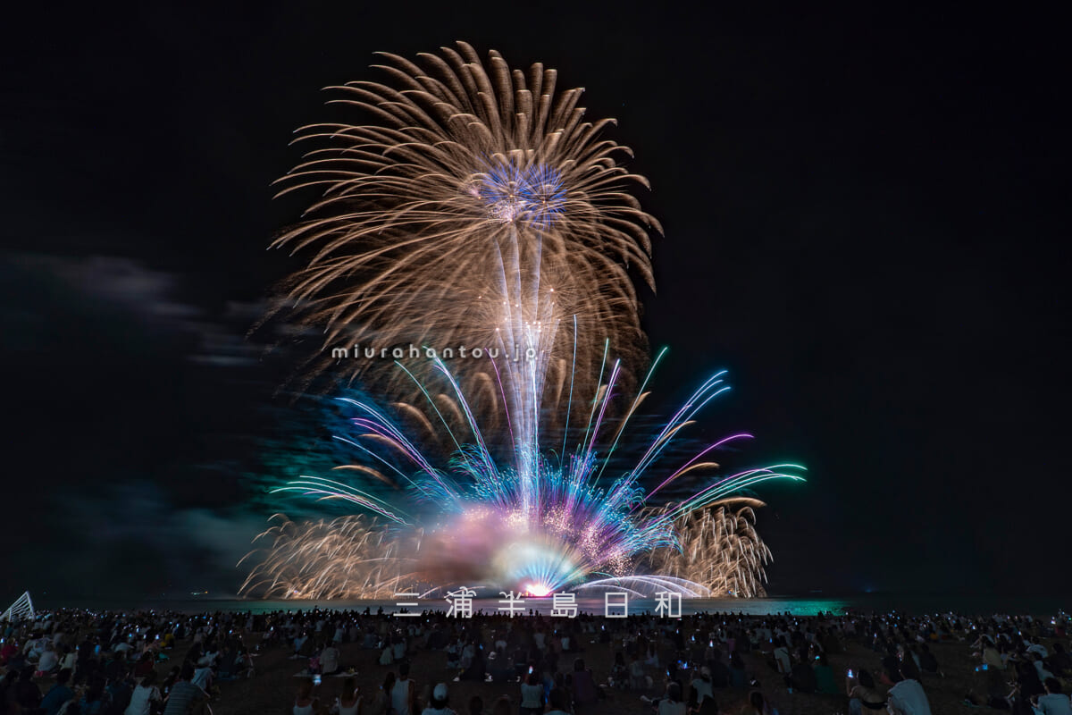 三浦海岸納涼まつり花火大会(撮影日:2026.08.07)