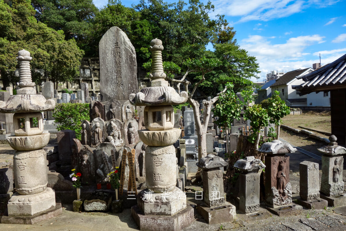 光心寺・三界萬霊塔と庚申塔群(撮影日:2026.09.22)