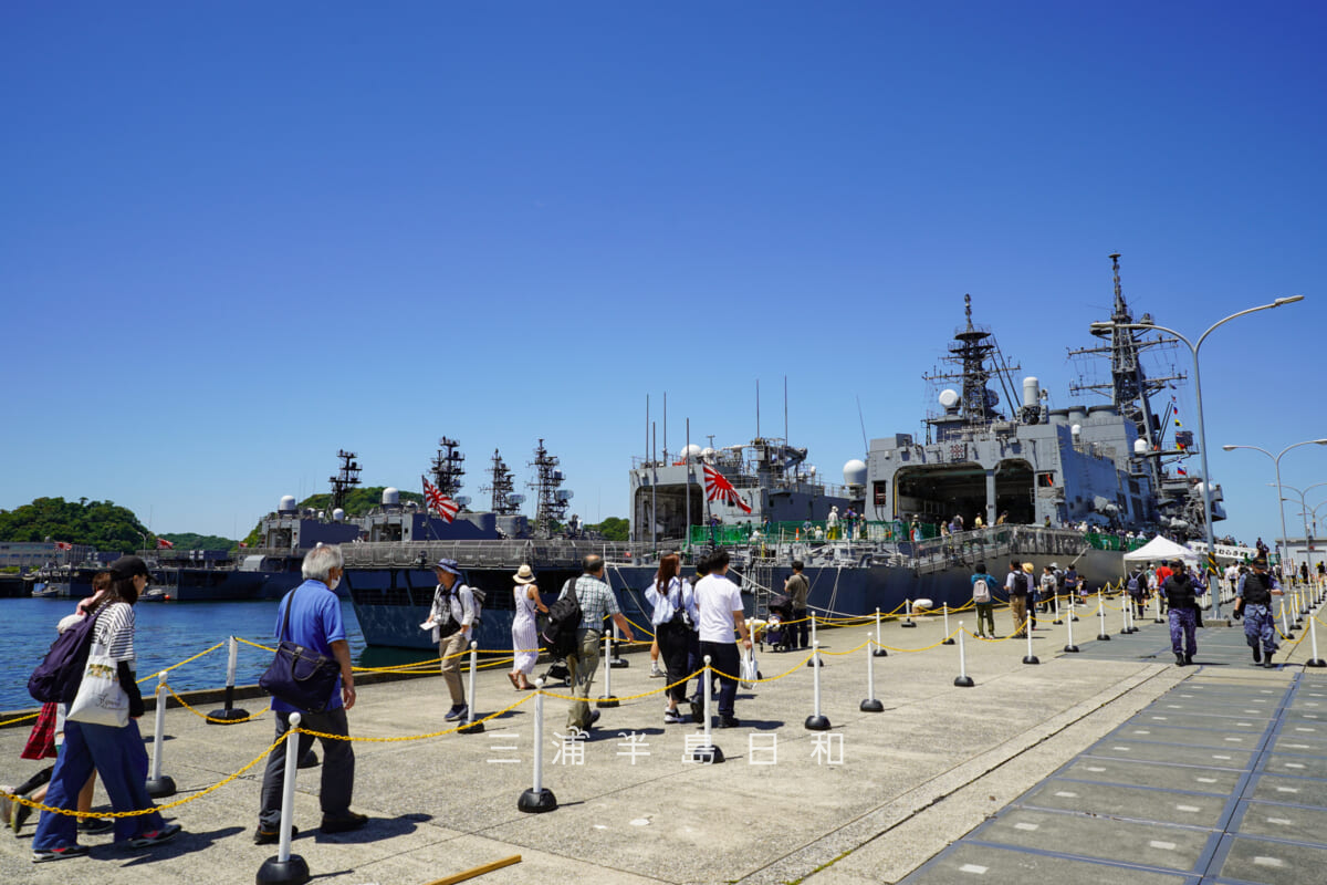 よこすかYYのりものフェスタ2026・海上自衛隊護衛艦「むらさめ」一般公開(撮影日:2026.05.30)