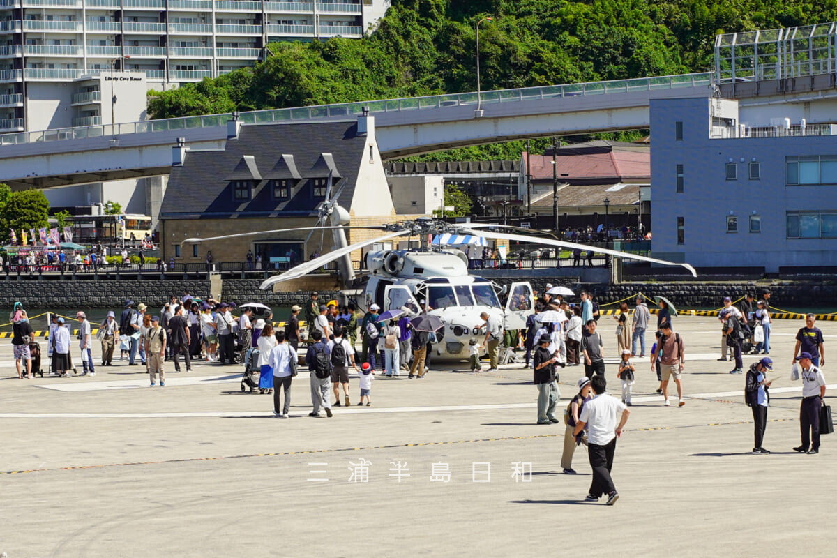 よこすかYYのりものフェスタ2026・海上自衛隊ヘリコプター展示(撮影日:2026.05.30)